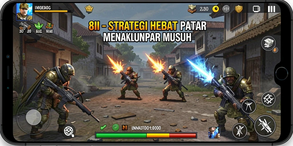 Tampilan gameplay Strategi yang menarik dari 8II.