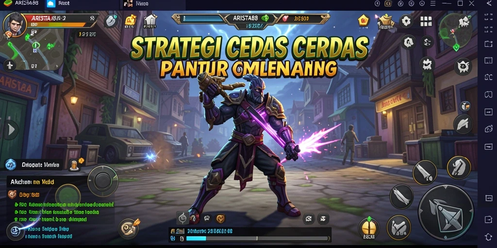 Tampilan gameplay menegangkan dalam ARISTA88 dengan strategi yang mendalam.