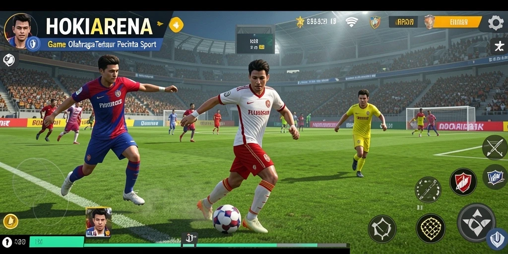 Tampilan gameplay HOKIARENA yang seru dan dinamis.
