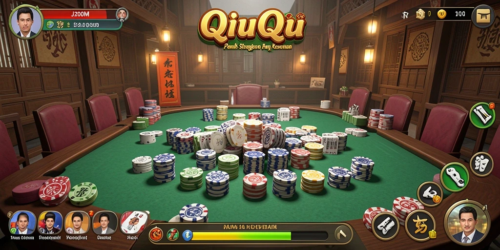 Screenshot gameplay QiuQiu J200M yang menarik dan seru.