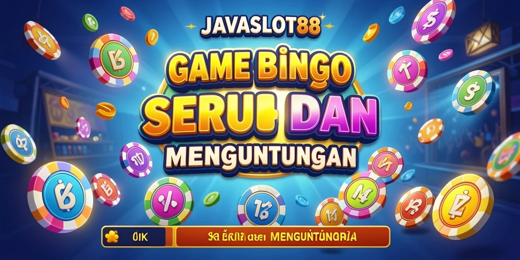 Gameplay Bingo seru di JAVASLOT88 dengan hadiah menarik.