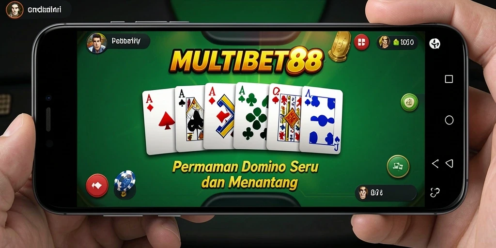 Tampilan utama MULTIBET88 menampilkan keseruan permainan Domino.