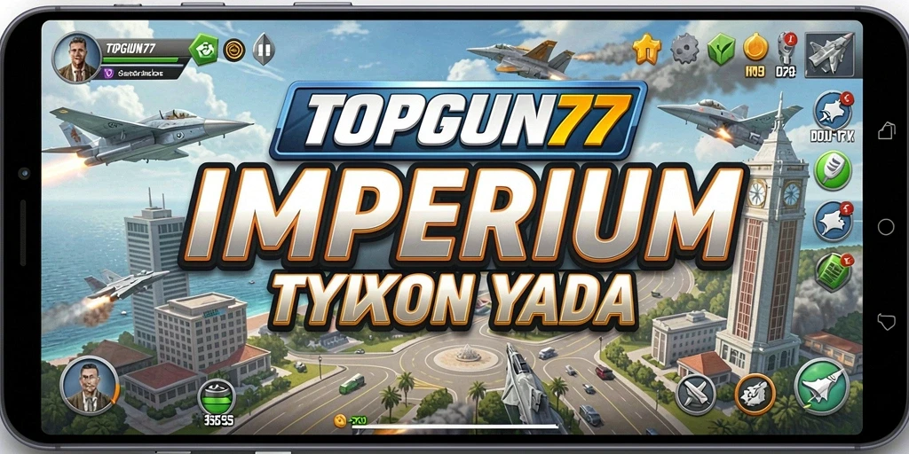Screenshot utama yang menunjukkan pengalaman bermain Tycoon.